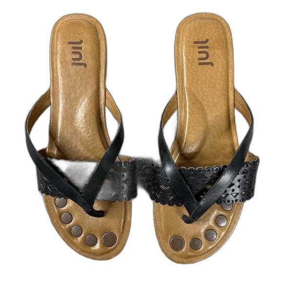 Juil DALLI Copper Alloy Plug Sandals Earthing Grounding Size 8 - Picture 1 of 5